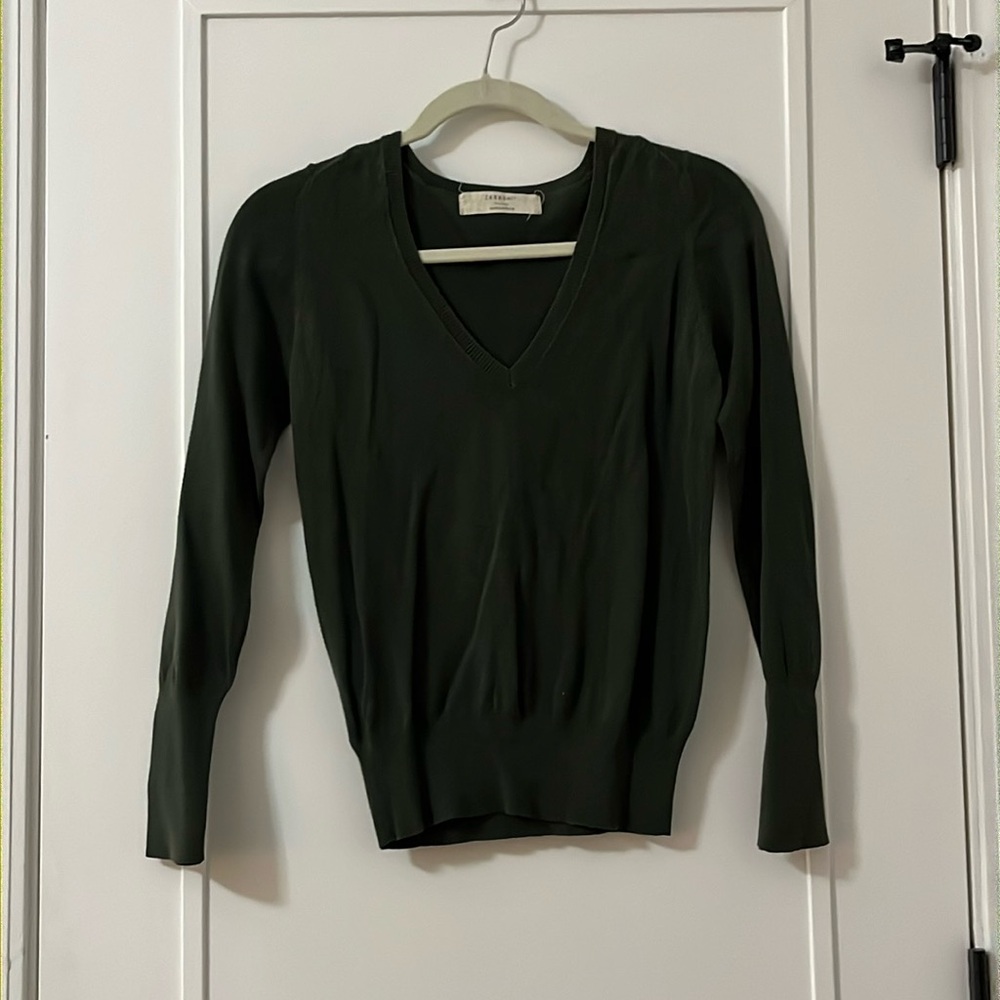 Zara V Neck Sweater